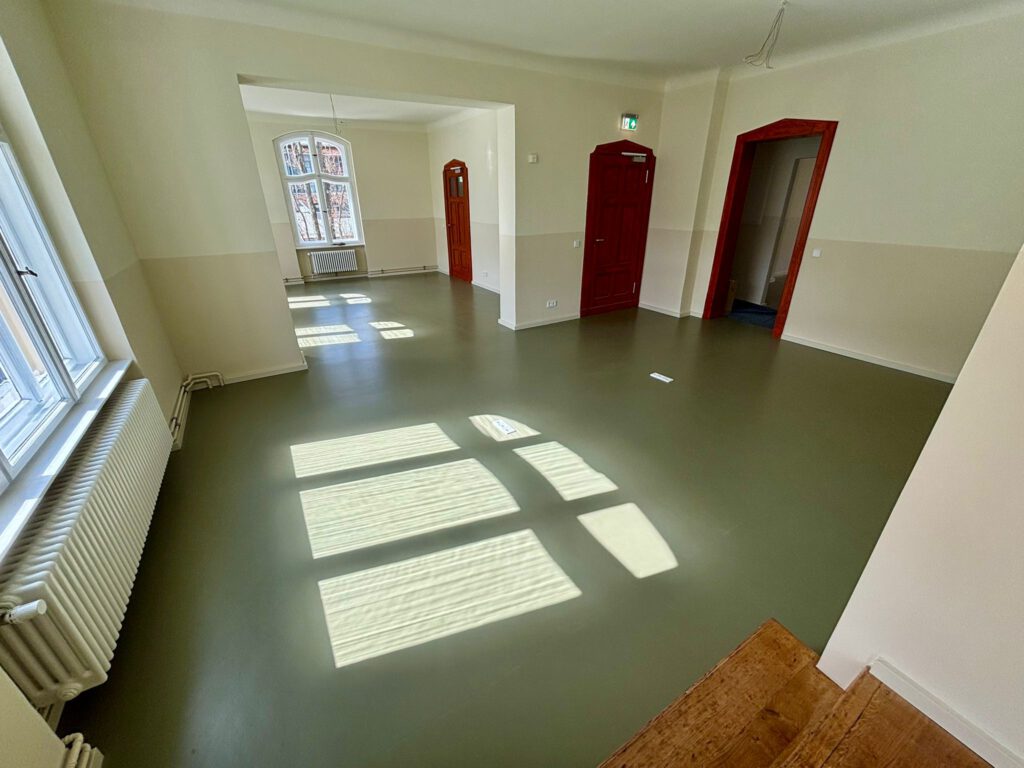 Linoleum Büroräume
