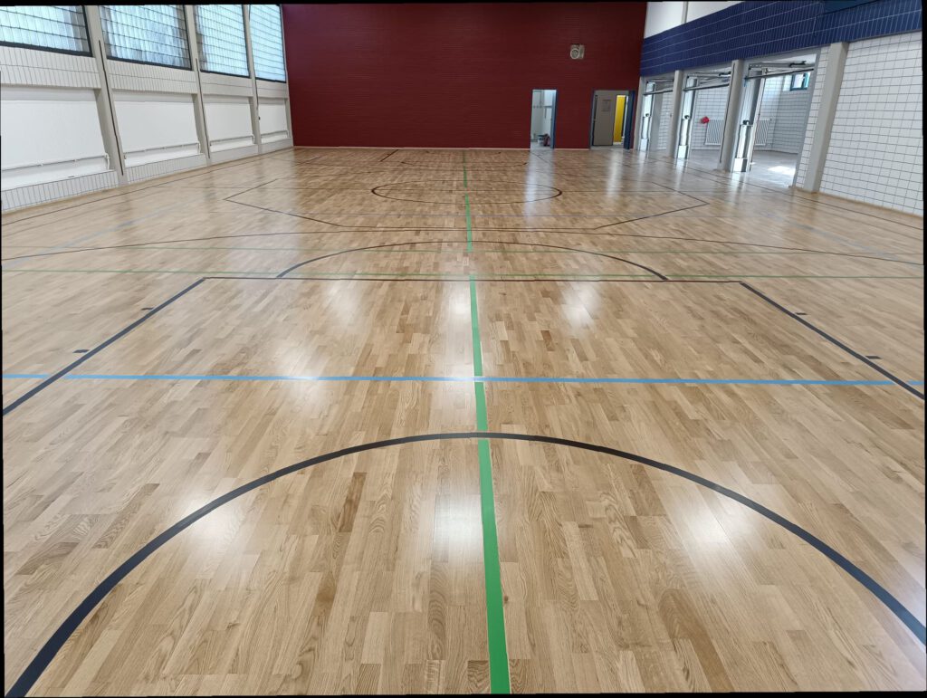 Parkett Turnhalle